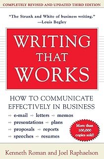Writing That Works, 3rd Edition: How to Communicate Effectively in Business