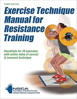 Exercise Technique Manual for Resistance Training With Online Video 3ed