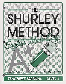 The Shurley Method, English Made Easy, Teacher's Manual, Level 8