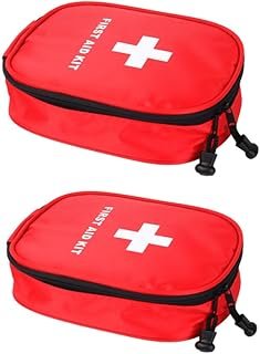 2 First Aid Kits Total 240Pcs, Emergency Survival Kit for Family Hiking Office Vehicle Workplace Camping & Outdoor with Wa...