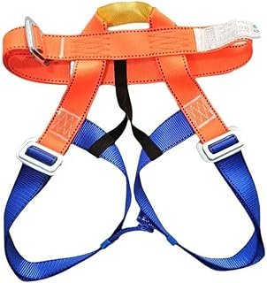 Safety Harness Fall Protection,Universal Full Body Fall Protection Safety Harness,Safety Belt for Climbing, Zipline Belt C...
